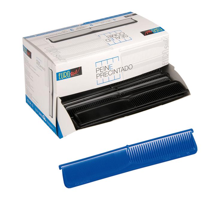 Eurostil DISP.100 PEINES UN USO PRECINTADOS AZUL