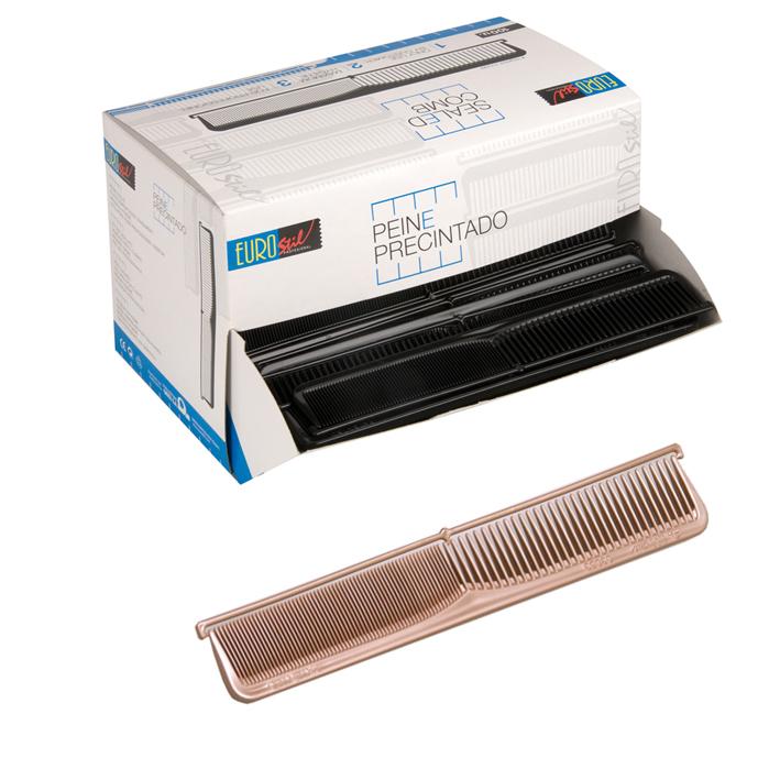 Eurostil DISP.100 PEINES UN USO PRECINTADOS MARRON