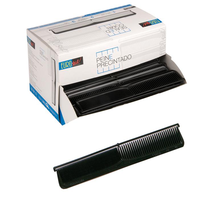 Eurostil DISP.100 PEINES UN USO PRECINTADOS NEGRO