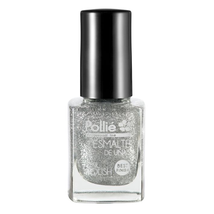 Eurostil ESMALTE UÑAS PURPURINA PLATA 12ML