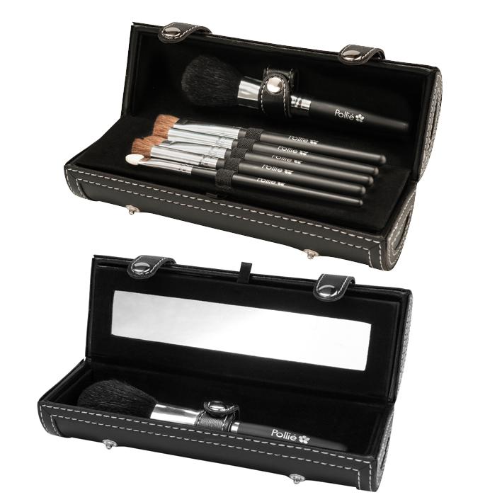Eurostil ESTUCHE 7 PINCELES CON ESPEJO