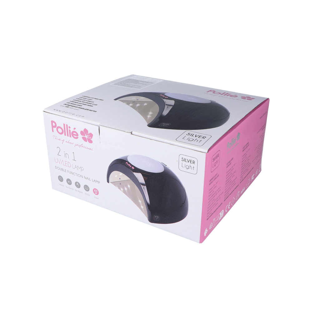 Eurostil LÁMPARA LED UV 65W SILVER LIGHT NEGRA