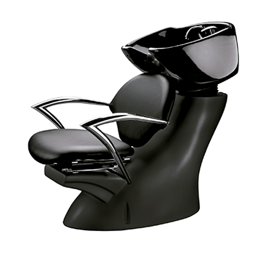 Eurostil LAVACABEZAS ‘STIL’ NEGRO CON CERÁMICA NEGRA