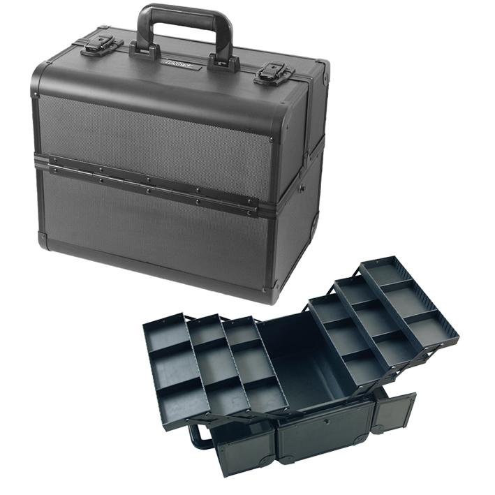 Eurostil MALETA ALUMINIO NEGRA 36 X 24 X 29 5