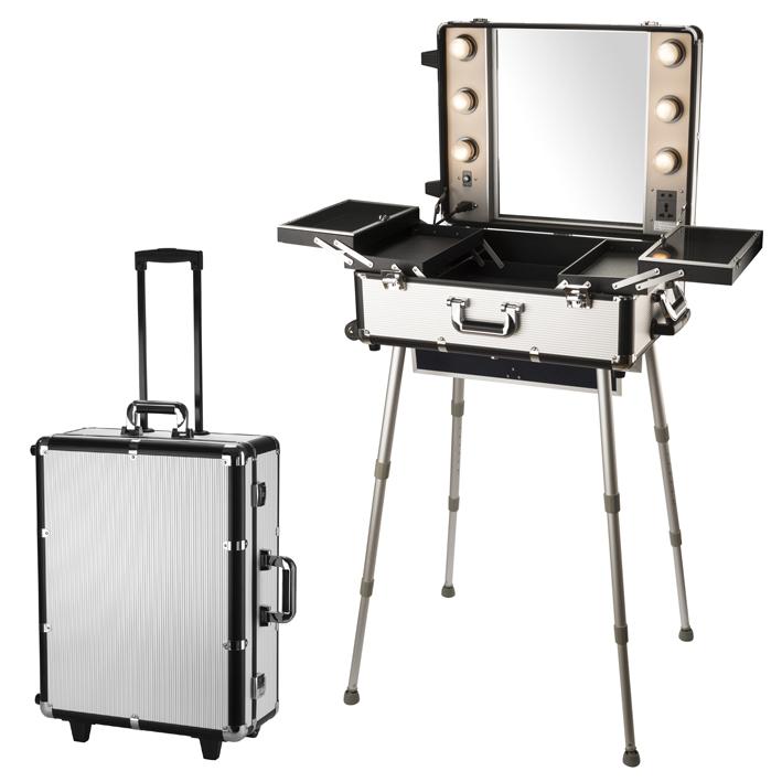 Eurostil MALETIN PARA MAQUILLAJE PLATA