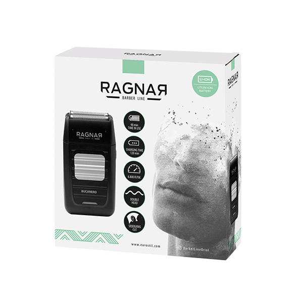 Eurostil MÁQUINA DE AFEITAR BUCANERO RAGNAR NEGRA