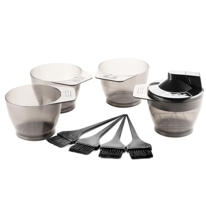 Eurostil MEZCLADOR TINTE RECARGABLE CON 4 BOLS