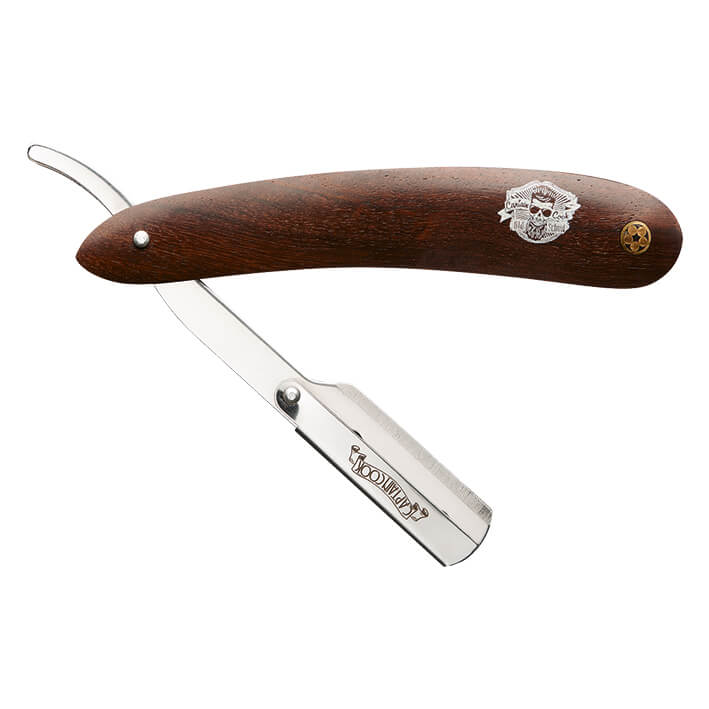 Eurostil NAVAJA AFEITAR CAPTAIN COOK MANGO MADERA