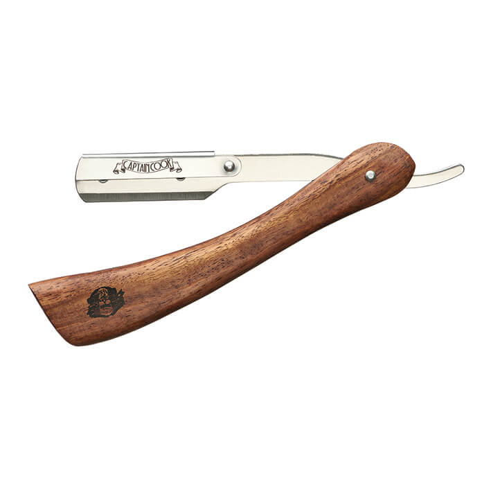 Eurostil NAVAJA RASURADO CAPTAIN COOK MANGO MADERA