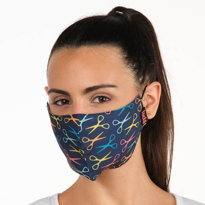 Eurostil PACK 3 MASCARILLAS TEXTIL TIJERAS