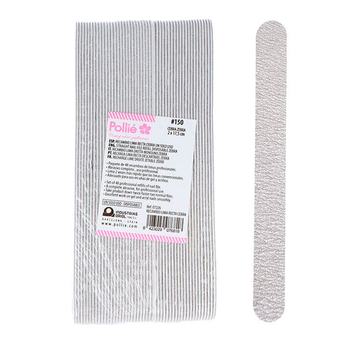 Eurostil PACK 48 RECAMBIOS LIMA RECTA #150 ZEBRA