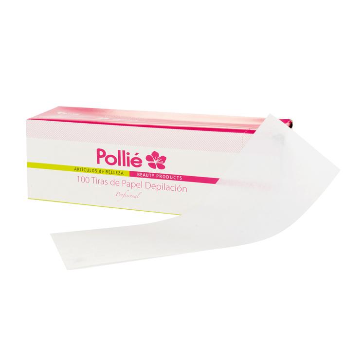 Eurostil PAQ.100 TIRAS PAPEL DEPILACION *POLLIE*