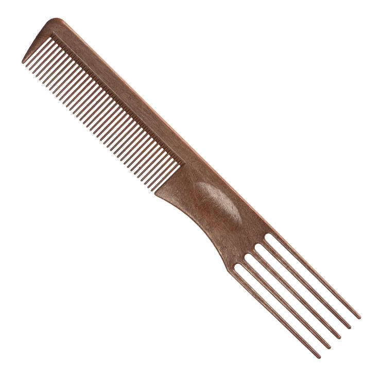 Eurostil PEINE AHUECADOR MADERA 5 PUAS