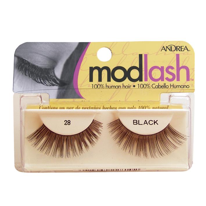Eurostil PESTAÑAS ANDREA 28 NEGRAS SM