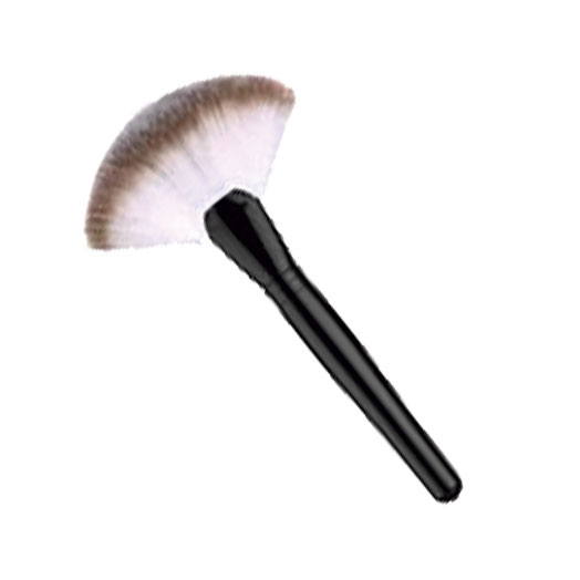 Eurostil PINCEL ABANICO CON PELO SINTÉTICO GRANDE