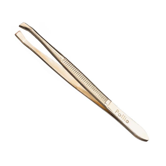 Eurostil PINZA DEPILAR 8 CM. DORADA