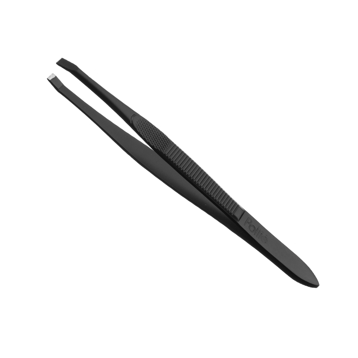 Eurostil PINZA DEPILAR 9 CM.NEGRA P/RECTA