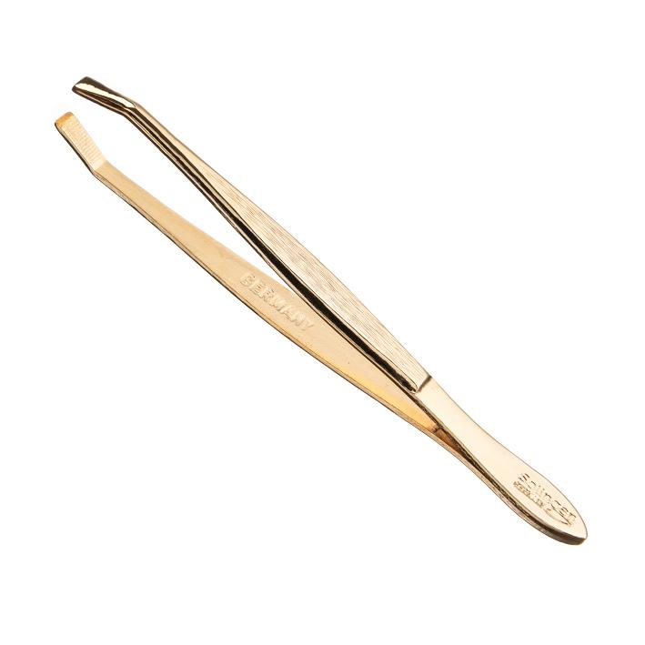 Eurostil PINZA DEPILAR DORADA 8 CM