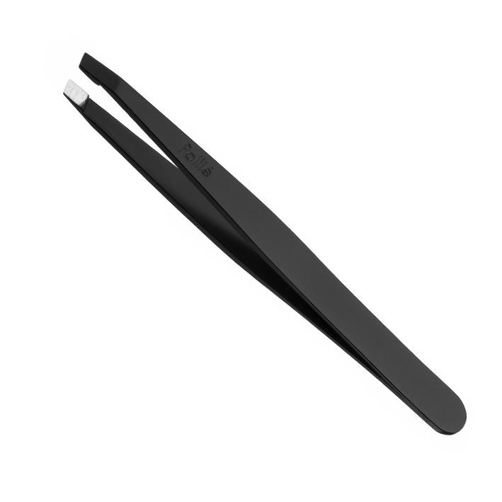 Eurostil PINZA DEPILAR INOX.NEGRA 9 CM