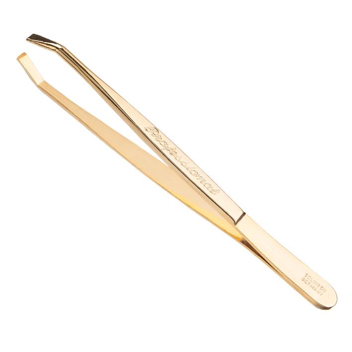 Eurostil PINZA DEPILAR PROF.DORADA 9 CM