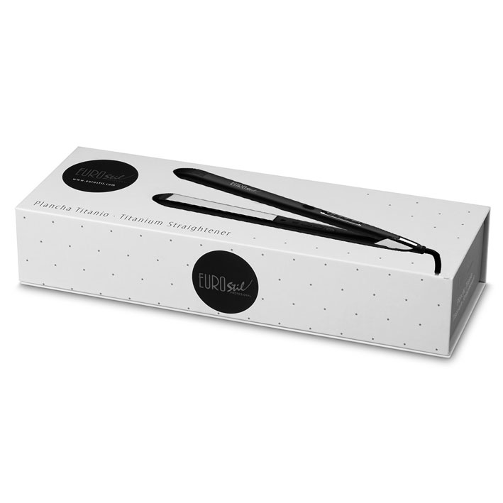 Eurostil PLANCHA DIGITAL TITANIUM NEGRA