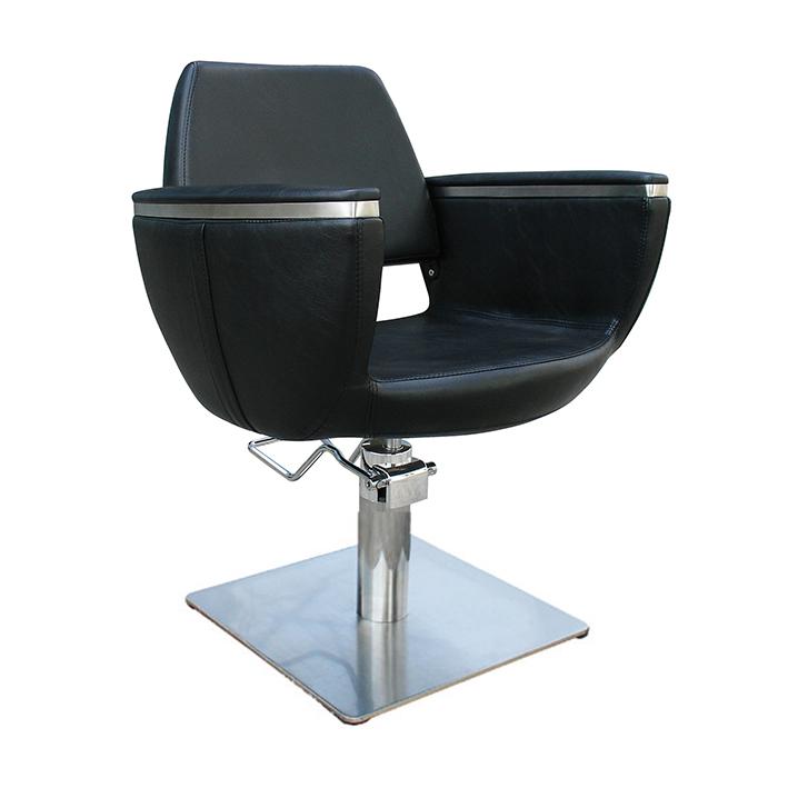 Eurostil SILLA BOHEMIAN NEGRA PIE CUADRADO