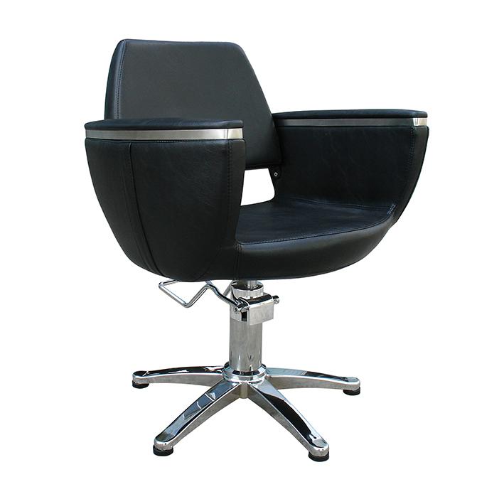 Eurostil SILLA BOHEMIAN NEGRA PIE ESTRELLA