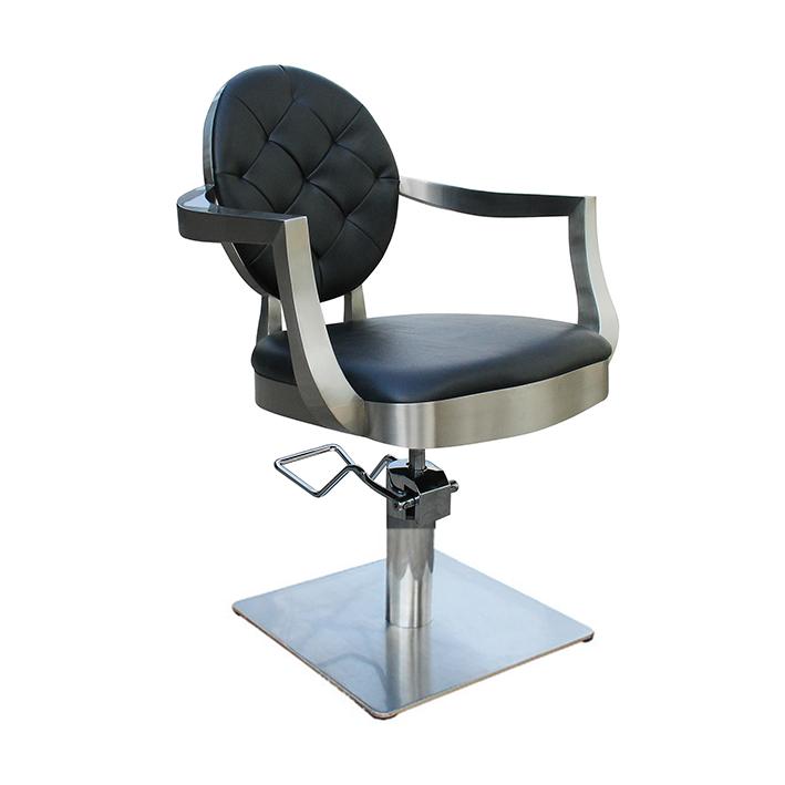 Eurostil SILLA CHIC NEGRA PIE CUADRADO
