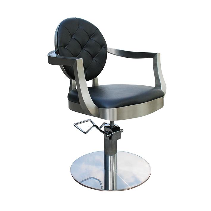 Eurostil SILLA CHIC NEGRA PIE REDONDO