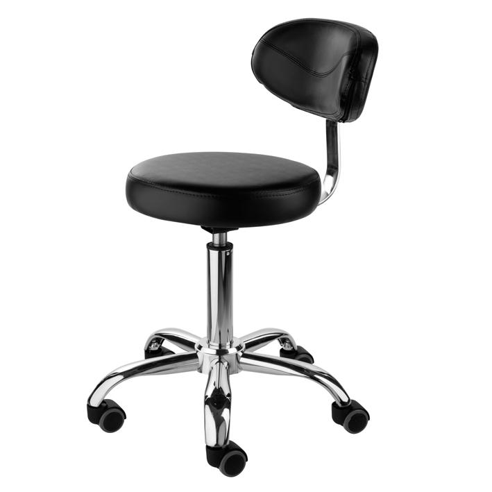 Eurostil SILLA NEGRA CON RESPALDO Y REGULACION