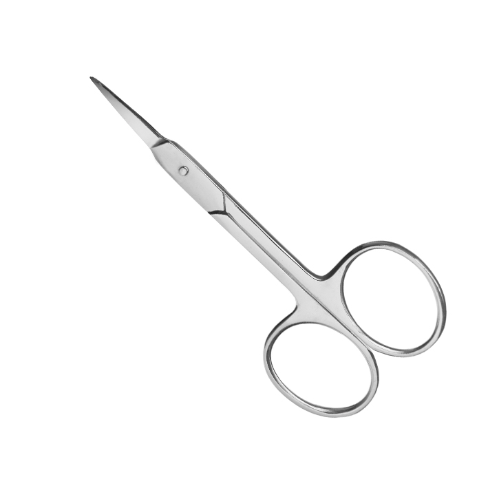 Eurostil TIJERA MANICURA PIELES CURVADA PUNTA FINA