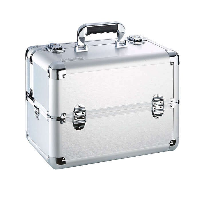 Eurostil MALETA ALUMIN.MAQUILLAJE PLATA 36 5X24 5X26CM