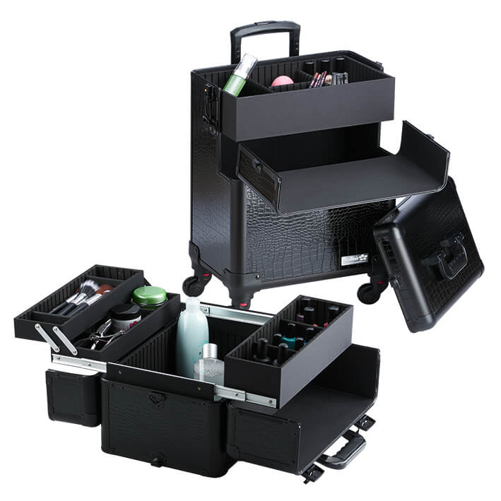 Eurostil MALETA TROLLEY 4 CUERPOS NEGRA 37X24 5X70 5CM