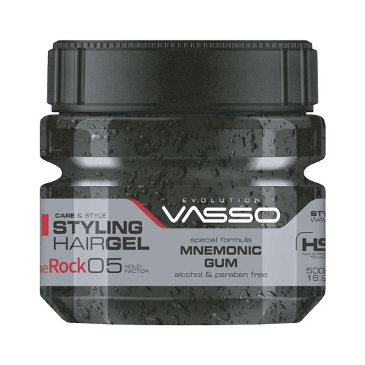 Eurostil MNEMONIC GUM STYLING HAIR GEL THE ROCK VASSO 500 ml
