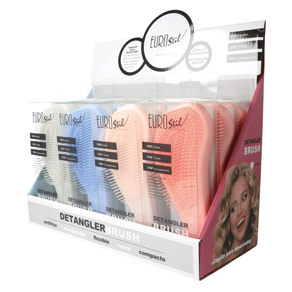 Eurostil NUEVO EXPOSITOR CEPILLOS ESTAMPADOS COLORES