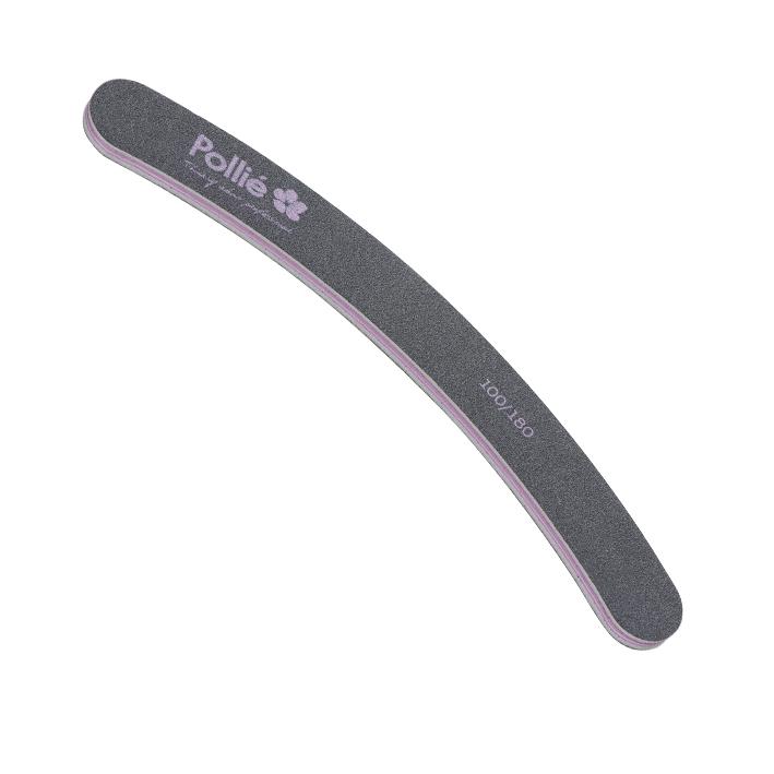 Eurostil PACK 12 LIMAS NEGRA ACOLCHADA CURVA 175X3 MM