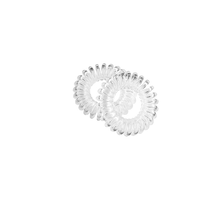 Eurostil PACK 2 GOMAS ESPIRAL PEQUEÑA 35MM TRANSPARENTE