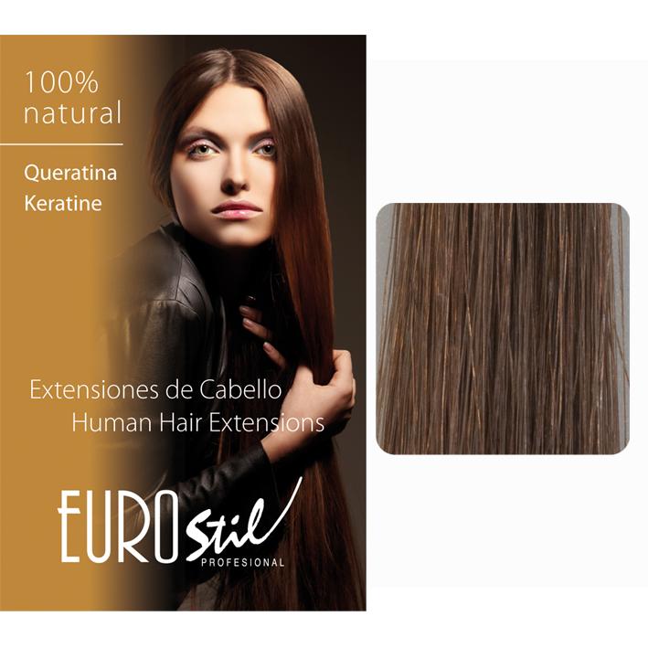 Eurostil PACK 20 EXT.REMY CASTA.CHOCOL.4 CAB.NATUR.50CM