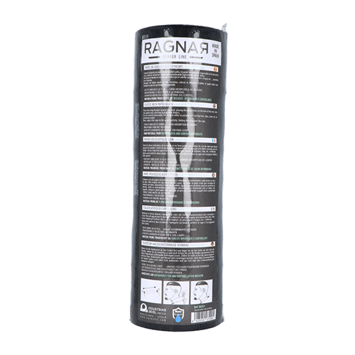 Eurostil PACK 5 ROLLOS PAPEL DE CUELLO NEGRO RAGNAR