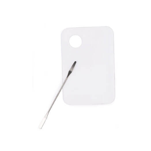 Eurostil PALETA BLANCA PARA MEZCLAS NAIL ART DE PLÁSTICO