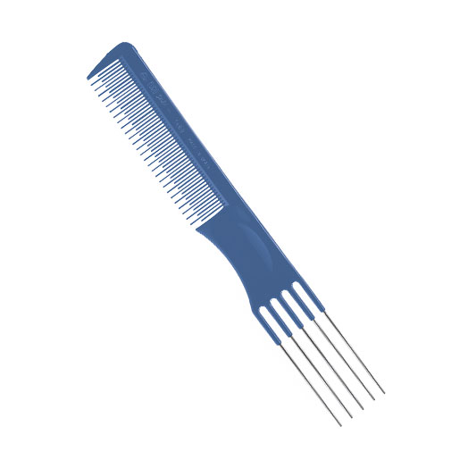 Eurostil PEINE 5 PÚAS METÁLICAS COLOR.19 5 CM COLORES CLÁSICOS