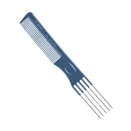 Eurostil PEINE AHUECADOR 5 PÚAS HIERRO 19 5 CM COLORES CLÁSICOS