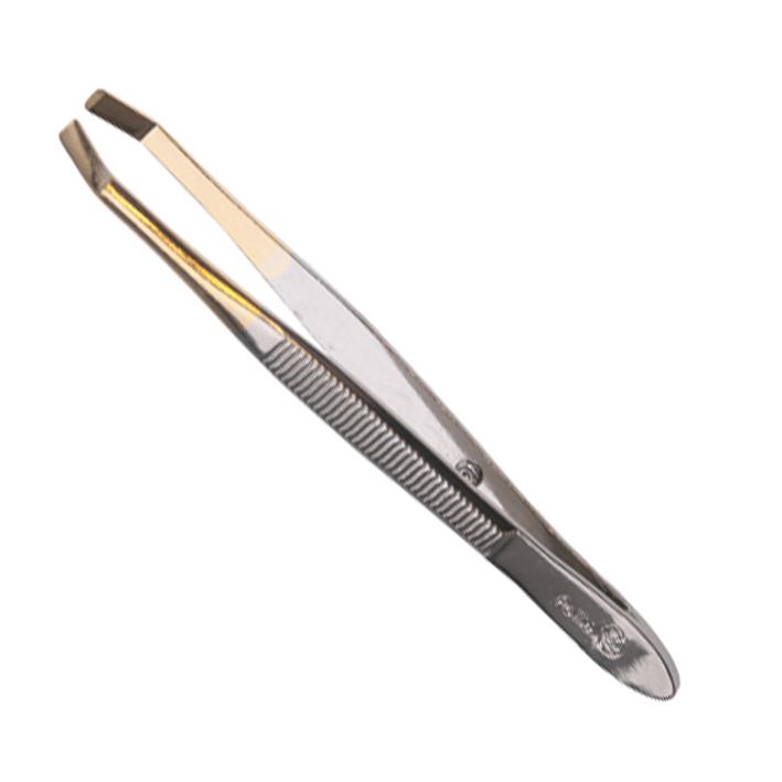 Eurostil PINZA DEPILAR POLLIE 8 CM.PUNTA DORADA TESTA