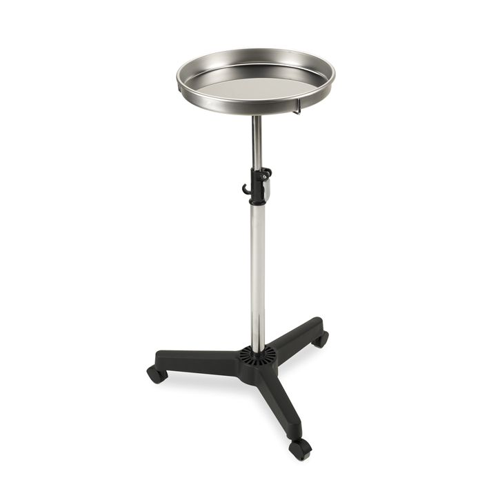 Eurostil PLATO ACERO INOX. REGULABLE CON PIE Y RUEDAS