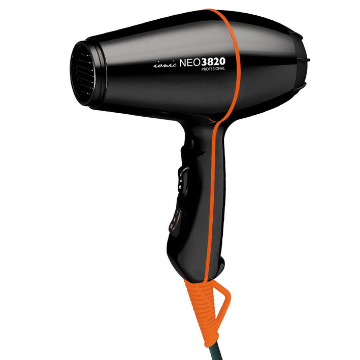 Eurostil SECADOR PROFESIONAL MICRO NEO 3820 IONICO + TURMALINA CON DIFUSOR