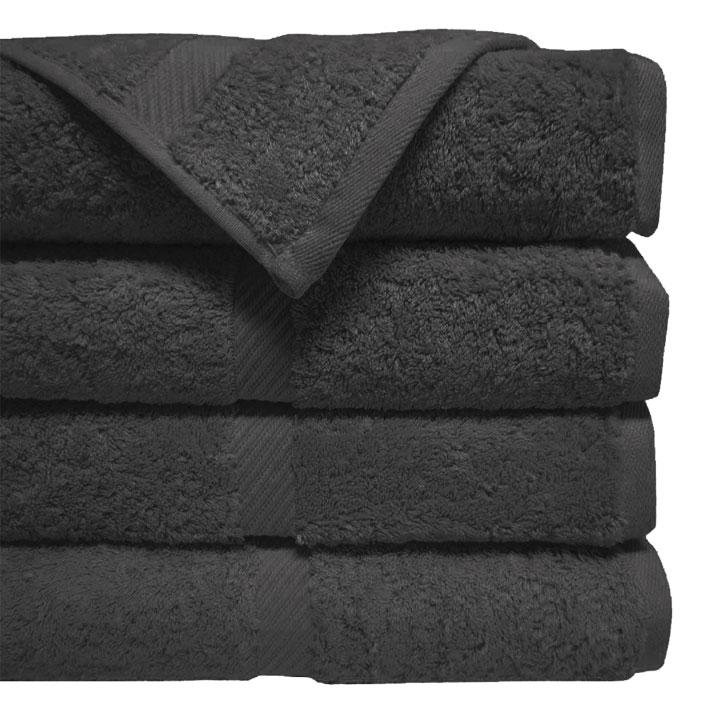 Eurostil TOALLA 100% ALGODON 40X80 NEGRA RESISTEN.LEJIA