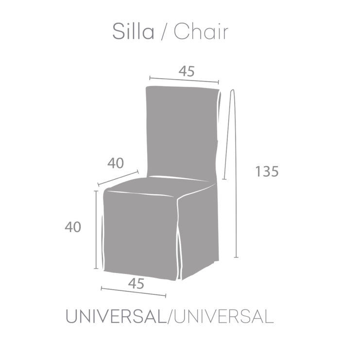 Eysa FUNDA SILLA UNIVERSAL PACK 2 TURIN
