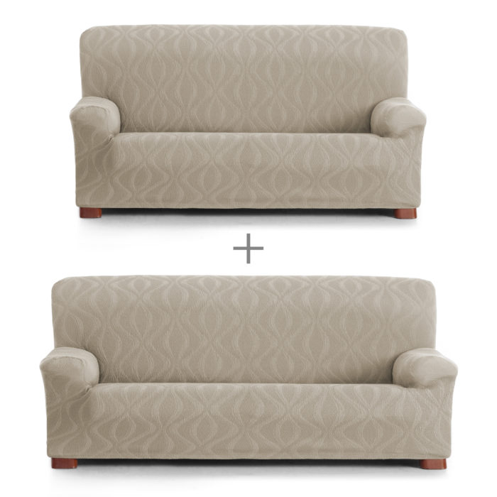 Eysa FUNDA SOFÁ ELÁSTICA DUO 3+2 PLAZAS IRIA