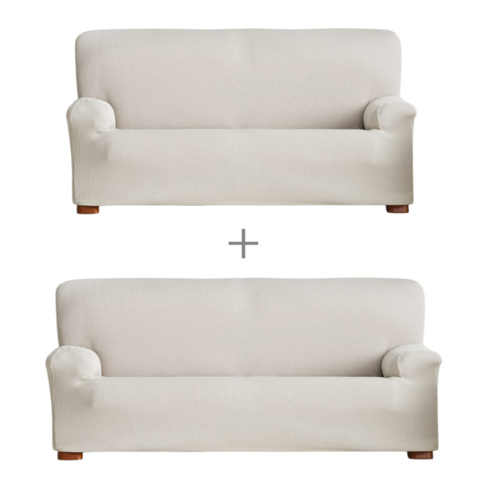 Eysa FUNDA SOFÁ ELÁSTICA DUO 3+2 PLAZAS ULISES