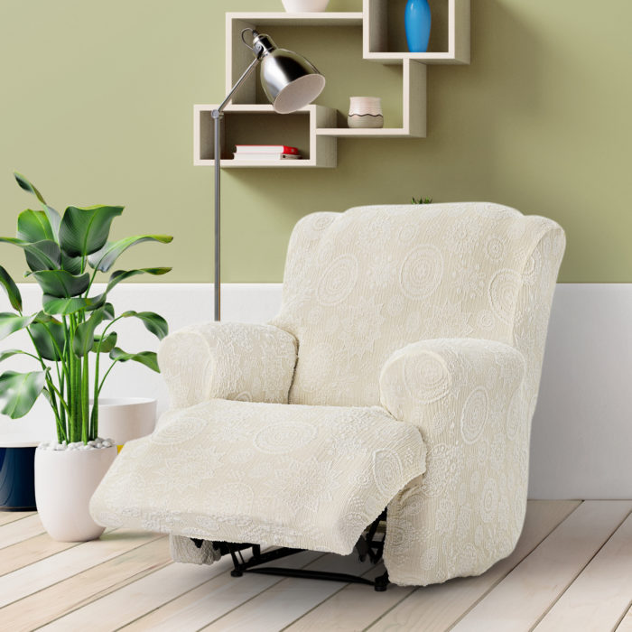 Eysa FUNDA SOFÁ RELAX PIES JUNTOS BIELÁSTICA SALSA